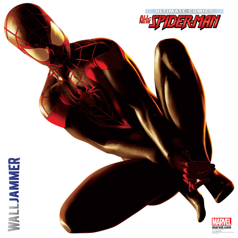 Spider-Man Entertainment Non-Wall Damaging Wall Decal