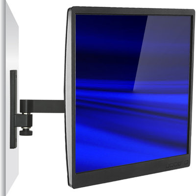 Single Articulating Arm/Tilt/Swivel Wall Mount for 13" - 30" LCD/Plasma