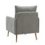 Fauteuil Werner avec dossier et coussin de siège amovibles-243372290