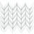 Mythos Black 11 in. x 13 in. Matte Ceramic Wall Tile (19.5 sq. ft./Case)-91637301