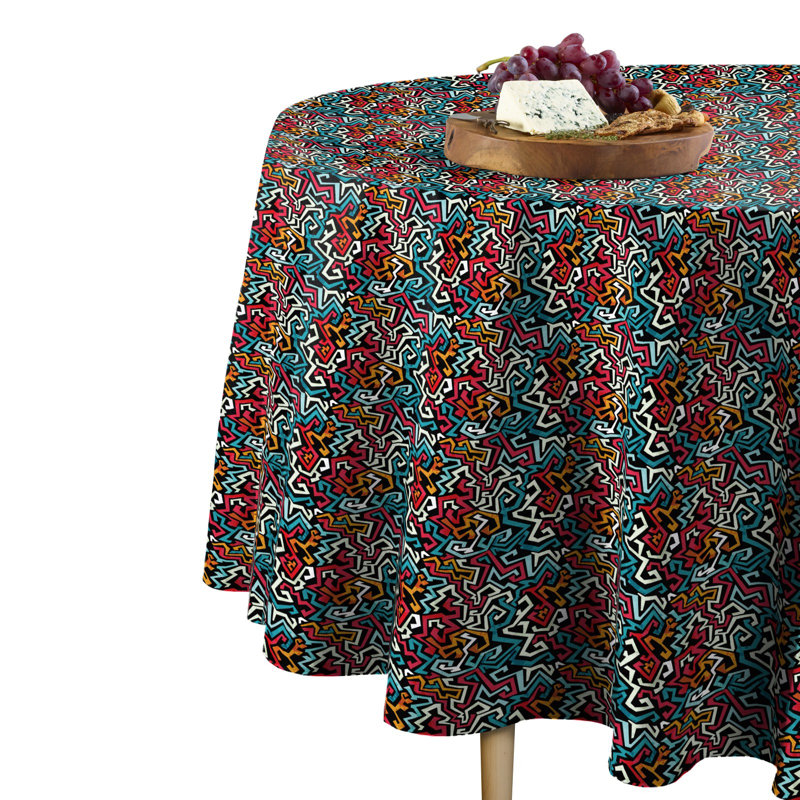 Dane Round Tablecloth, 84" x 84"
