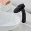 Robinet de salle de bain à un trou Waterfall avec plaque de recouvrement et drain escamotable-86217525