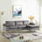 Luxe Shannon Velvet Modular Sectional with Extended Chaise Lounge-226645198