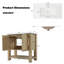 Meuble-lavabo moderne 36 po avec lavabo rectangulaire en céramique-1366590365