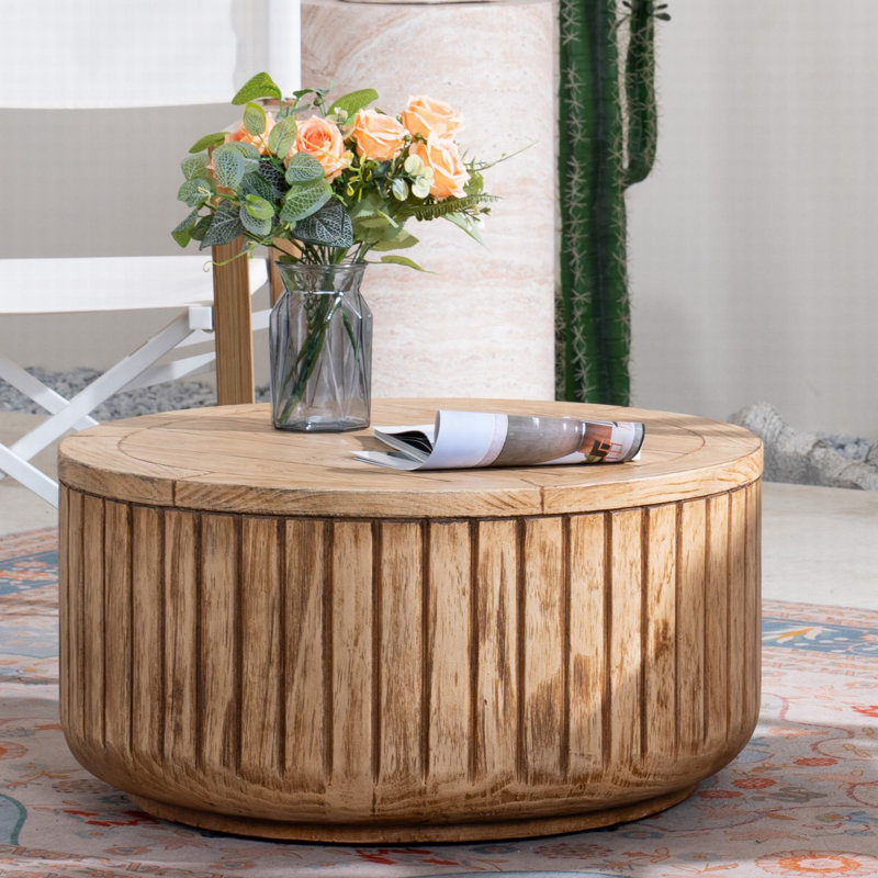 Round Patio Coffee Table