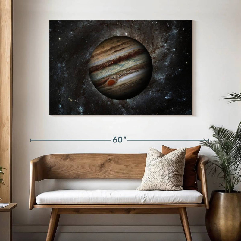 Oberle Planet Jupiter, 32" H x 48" W