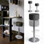 Abital Swivel Upholstered Adjustable Height Bar Stool-1504104881