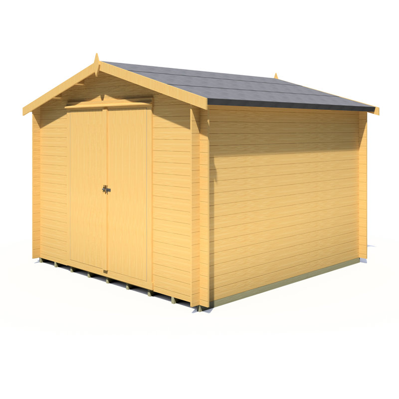 Bradley 10 ft x 10 ft  Log Cabin