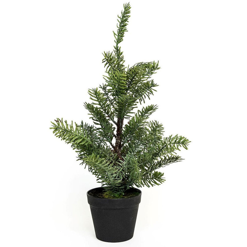 24'' Faux Juniper Branch in Planter
