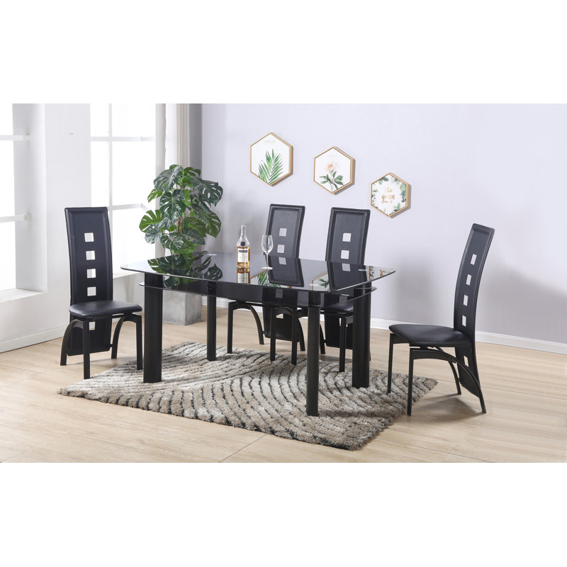 Chaise d'appoint Pemberton Heights, Noir, Noir