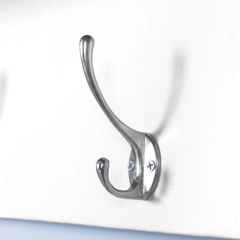 Portemanteaux mural Curnin, Blanc