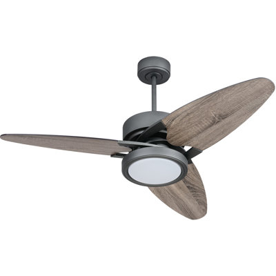 Light Pro 52 in. LED Indoor Smart Ceiling Fan with Remote Control