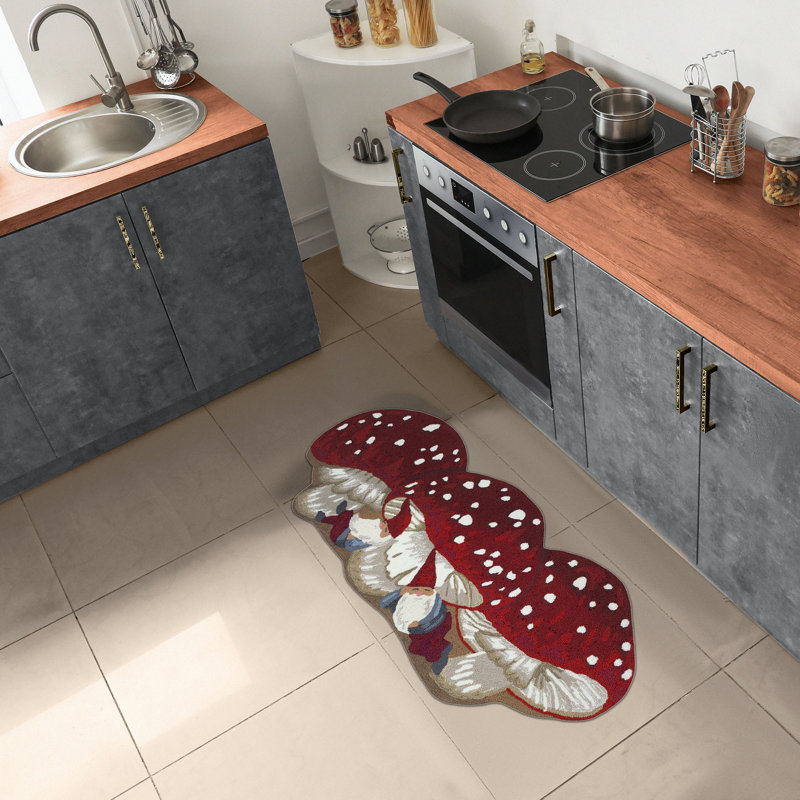 Stamper Polyester Kitchen Mat