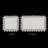 Jacquard Rectangle Tablecloth With Wide Lace Edge-2124036946