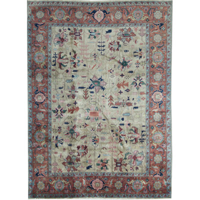 Wool Oriental Area Rug