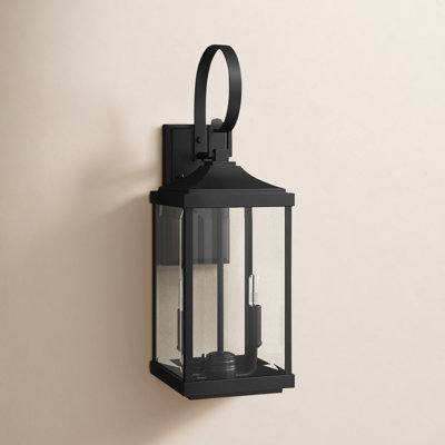 Crawley 2-Light Beveled Glass Outdoor Wall Lantern