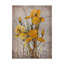 « golden irises ii », reproduction de peinture à l’acrylique sur toile tendue-33520450