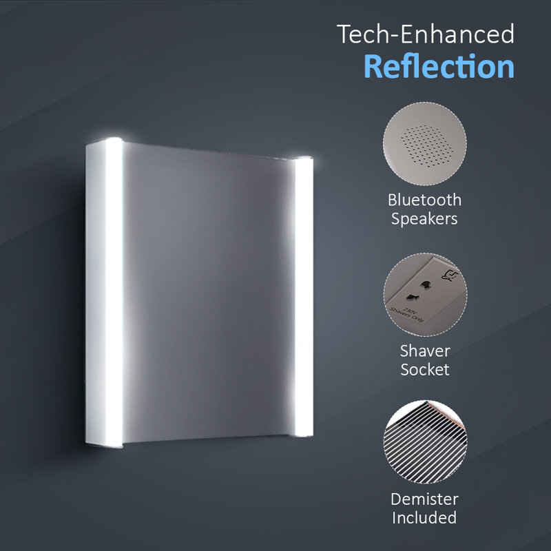 Mirror Cabinets 500mm W 654mm H Wall Mounted Required Framed Medicine Cabinet Mirror 3 Fixed