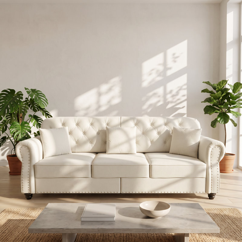 82.6 " Velvet Sofa