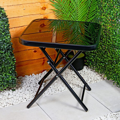 Gobin 50cm Square Folding Table