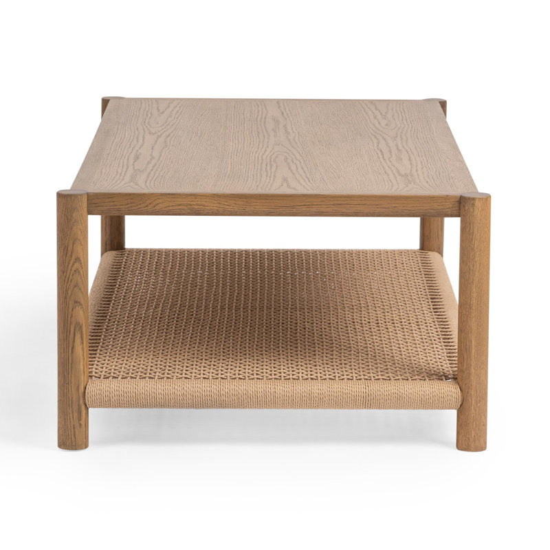 Jilian Solid Wood Coffee Table