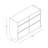 Saisha 6 Drawer 46.5'' W Double Dresser-1696998910