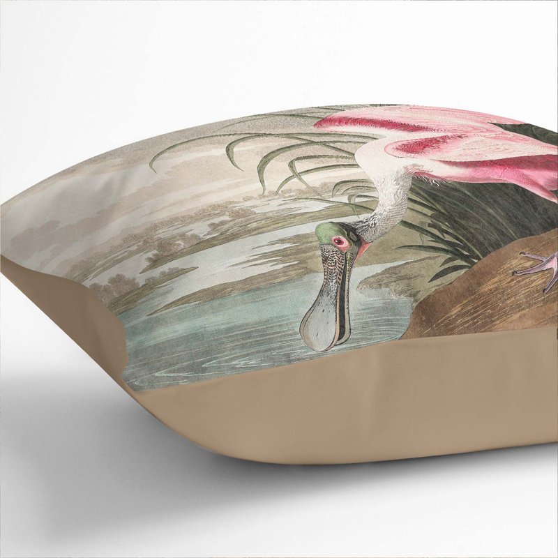 Square Cushion, Stone, 55cm H x 55cm W x 20cm D