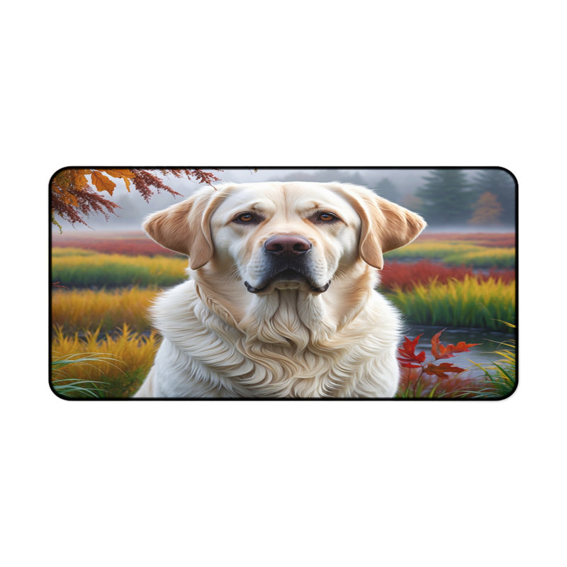 Polyester Desk Pad, 14.4x12.1