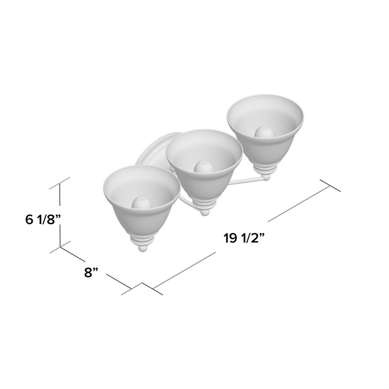 Éclairage pour meuble-lavabo à intensité variable Elli, Marbre, Bronze huilé