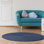 Chenille Geometric Indoor Rug