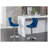 Jillayne Upholstered Golden Swivel Velvet Barstools Adjustable Seat Height-109587670-95446609