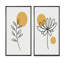 Art floral mural lune, peinture abstraite rétro - conception florale rétro créative avec pleine lune I-1165825444-1165825448-1175932752