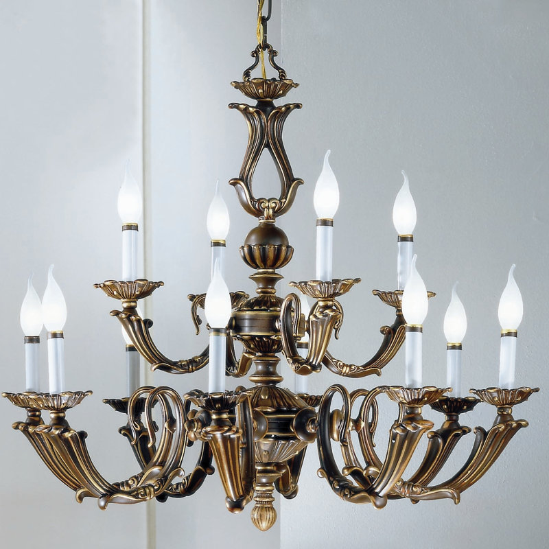 Style bougie classique/traditionnel 12 lumières lustre Fairlawn