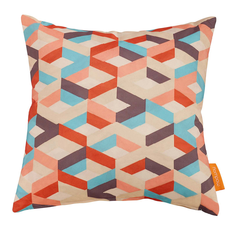 Modway Outdoor Indoor Two All Weather Patio Throw Pillows, Montage