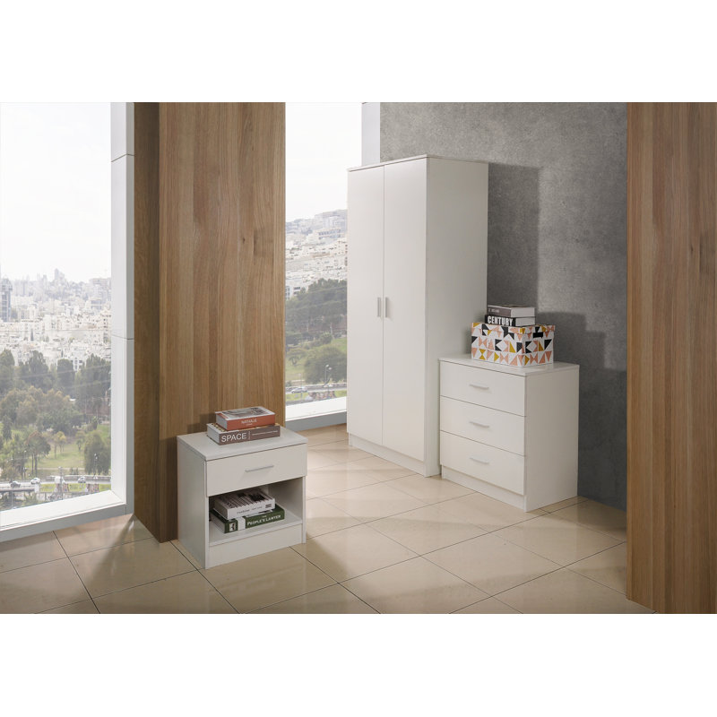Armen Piece Bedroom Set, White