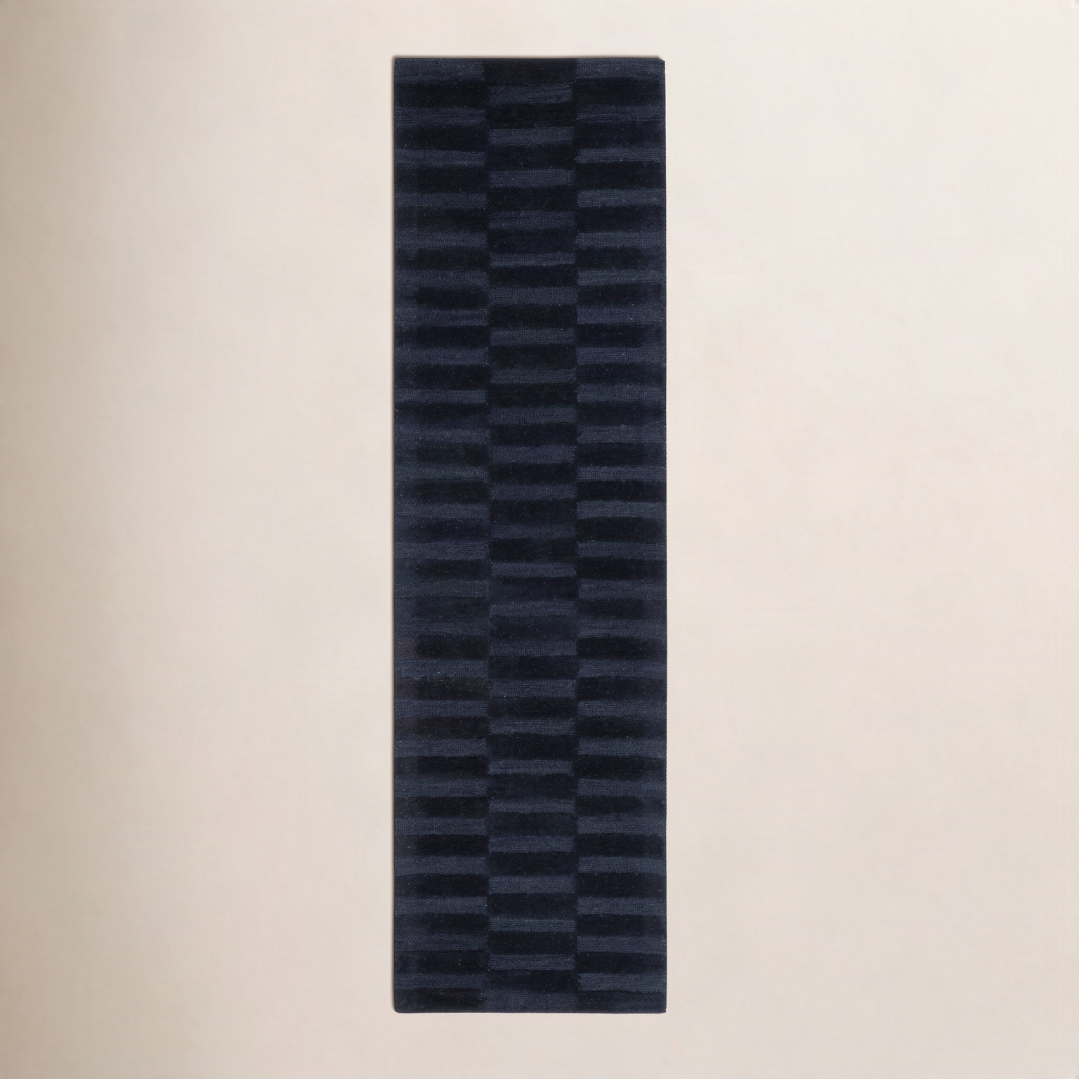 Bunkerville Hand-Woven Striped Rug, Runner 2'3" x 8'
