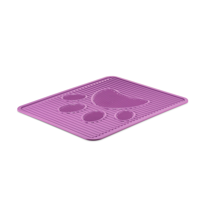 Tapis pour litière Faulk, Mauve