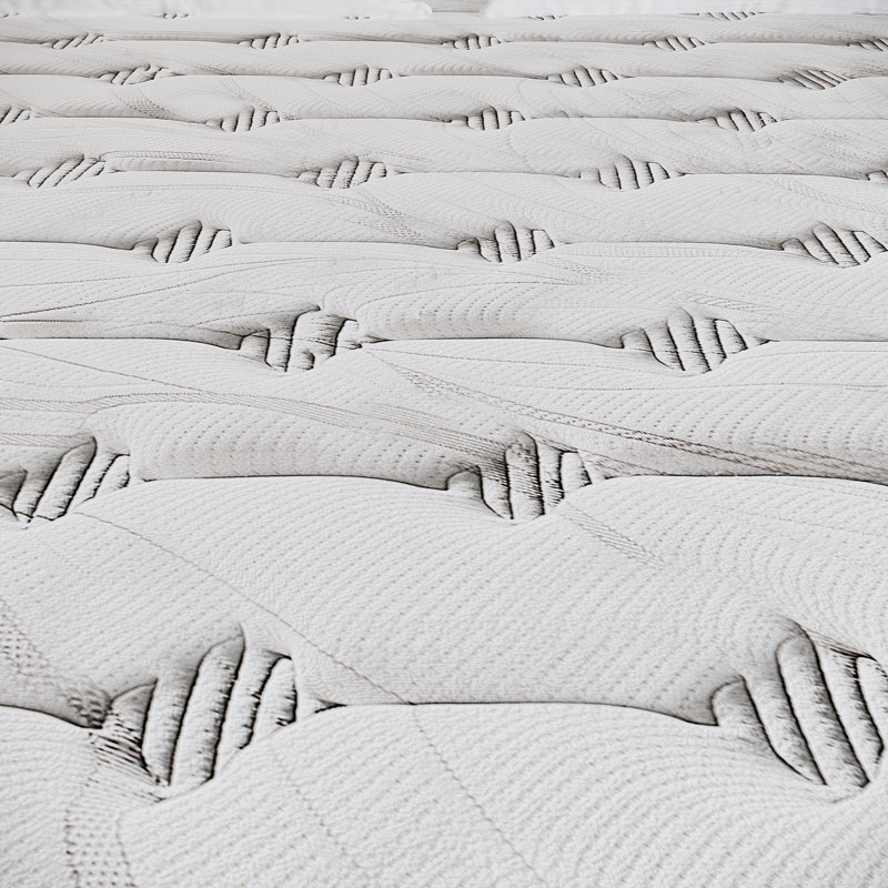 Rhuddlan Innerspring Hybrid and Cooling Gel Memory Foam Mattress, Pressure Relief, and Motion Isolation, CertiPUR-US and Oeko TEX Certified