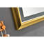 Miroir de salle de bain 72 "x 48" avec bordure en aluminium, fixation murale, fonctionnalité brouillard, 3 options de couleurs, éclairage à intensité variable, miroir 48 pouces de style or brossé, cadre, brouillard, couleurs, réglable en continu