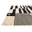 Tapis noir et blanc Newsom