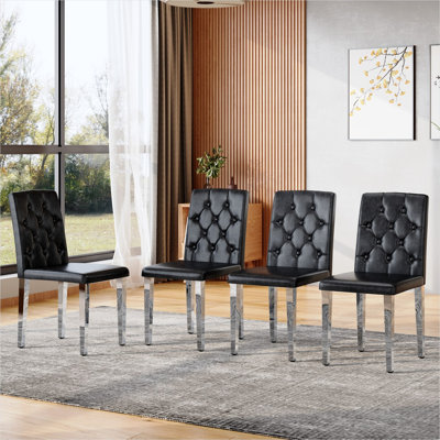 Ensemble de 4 chaises de salle à manger Comfort