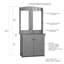 Portemanteau Safura 32,5 de large-968990930