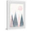 «Striped Moon» par Eyre Tarney - Reproduction d'art graphique sur papier encadré-21849997-29004371