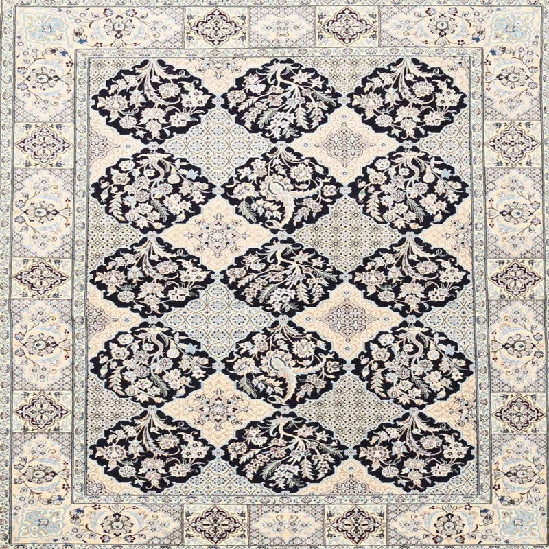 Cohin Oriental Indoor Rug, Square 4'