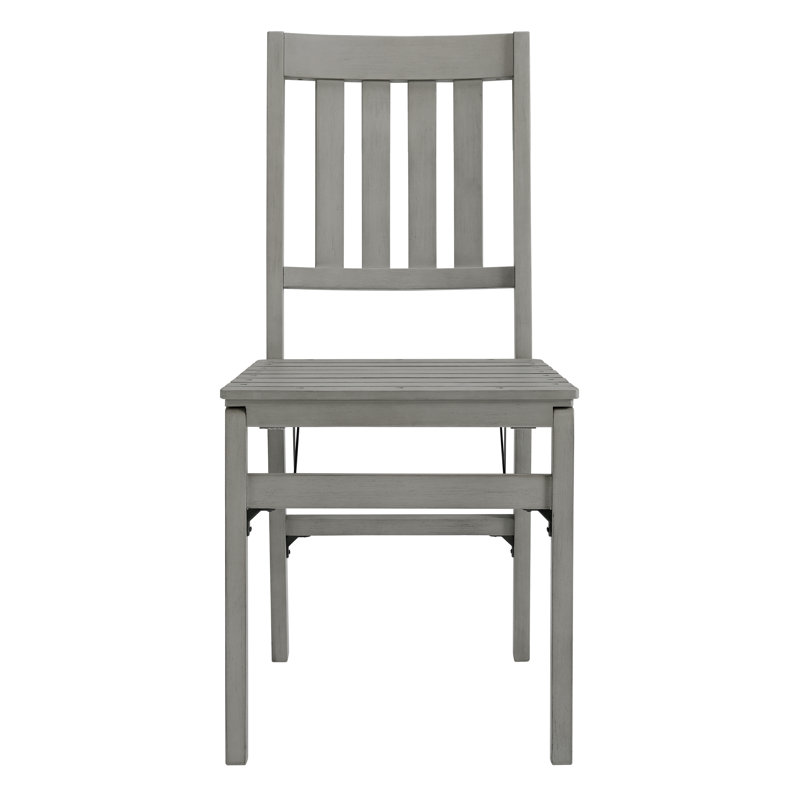 Chaise de patio d'extérieur pliante Stakmore - ensemble de 2