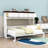 Twin Murphy Bed with 3 Drawers