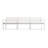 Skiff 82'' Wide Straight Powder Coated Aluminum Patio Sofa-40481998