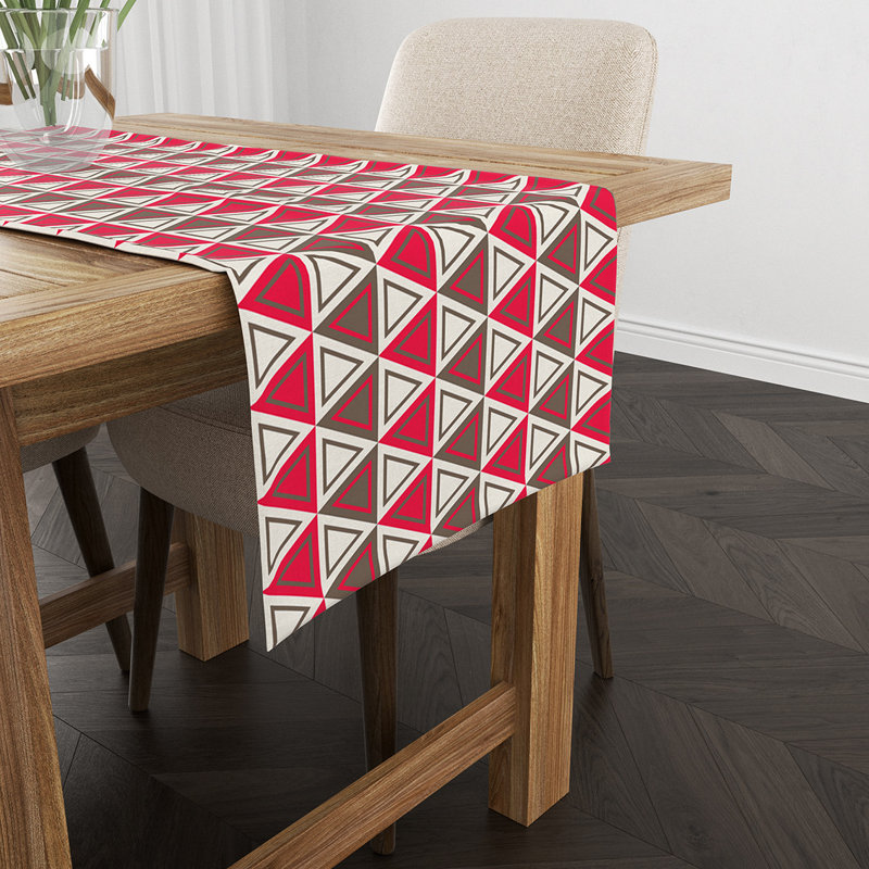 Lowall Geometric Table Runner