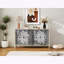 Buffet moderne avec portes sculptées-1302759898