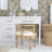 Hathaway Solid Wood Accent Stool-1043580679